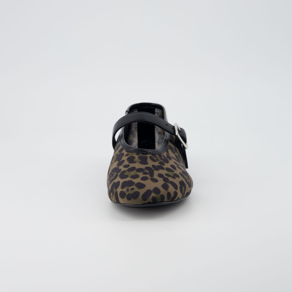 Moma Leopard Print Mary Jane Flat - view 3