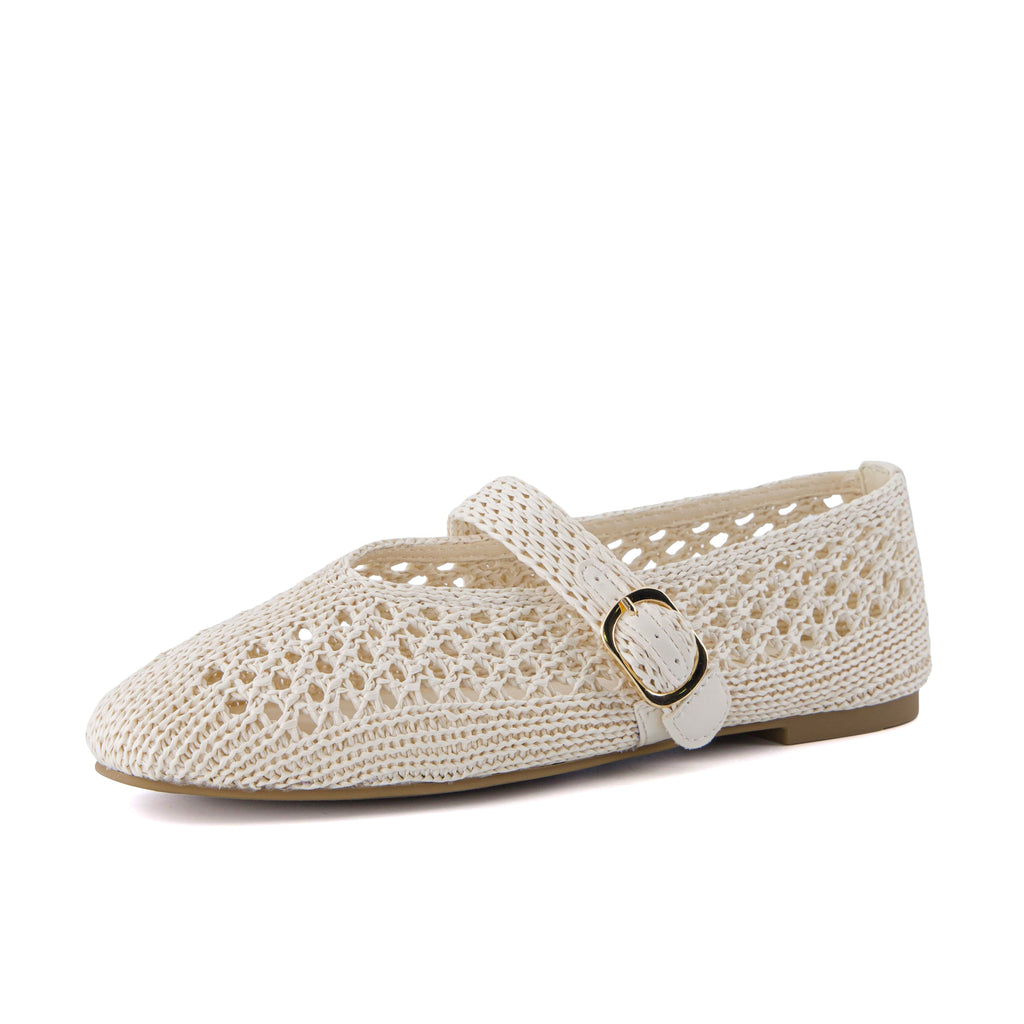 Monet Woven Mary Jane Flats - view 12