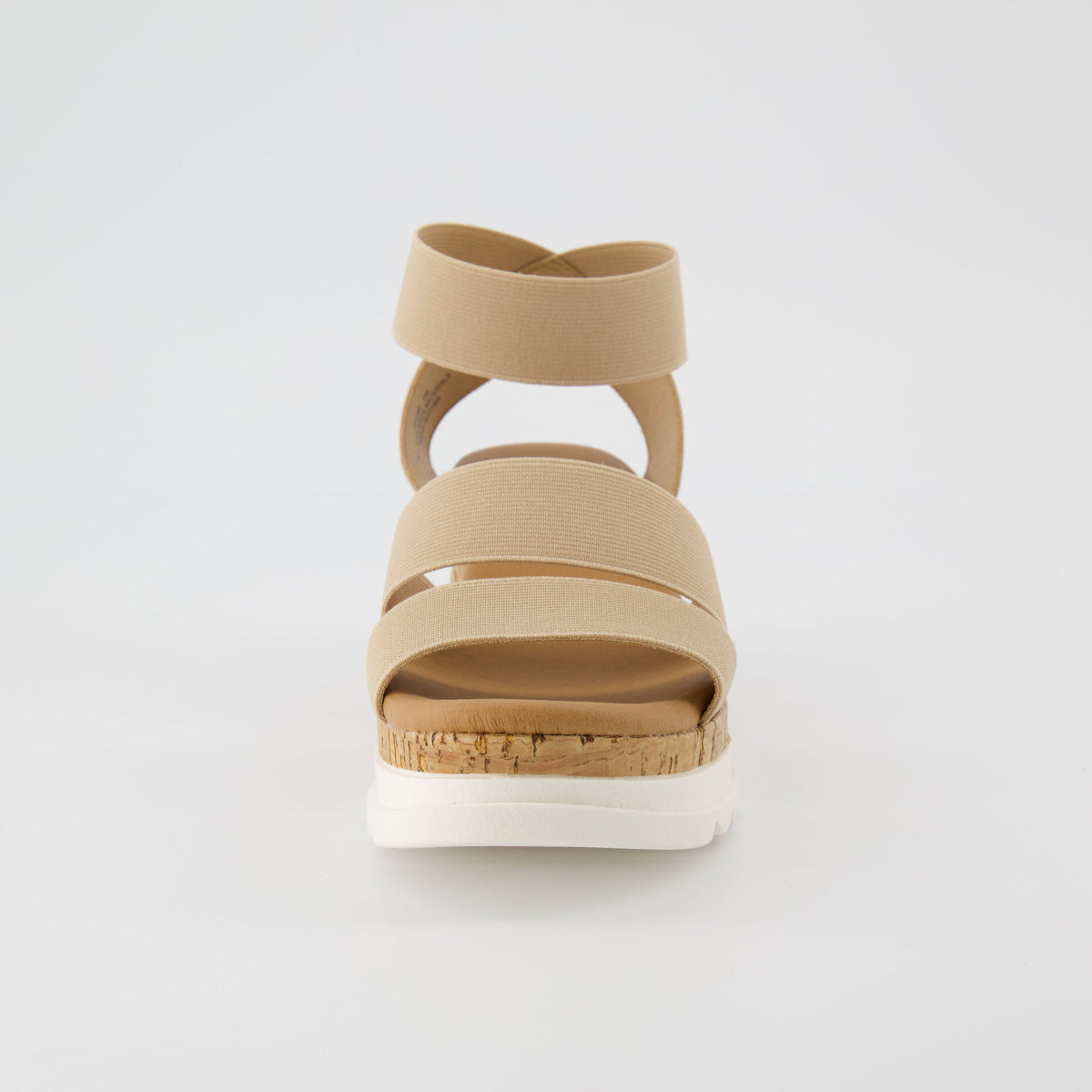 Naomi Stretch Cork Wedge Sandal - view 3