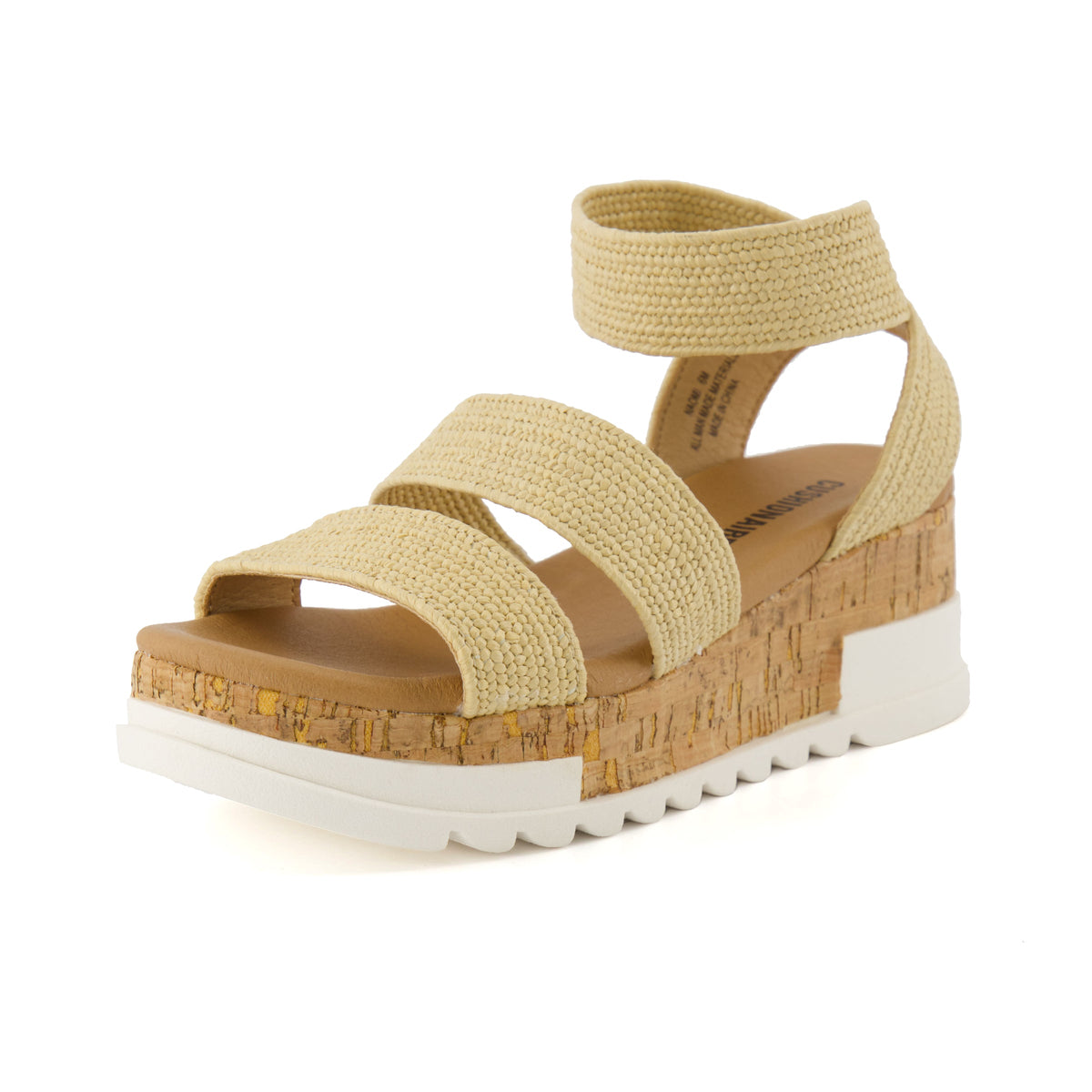 Naomi Stretch Cork Wedge Sandal - view 14