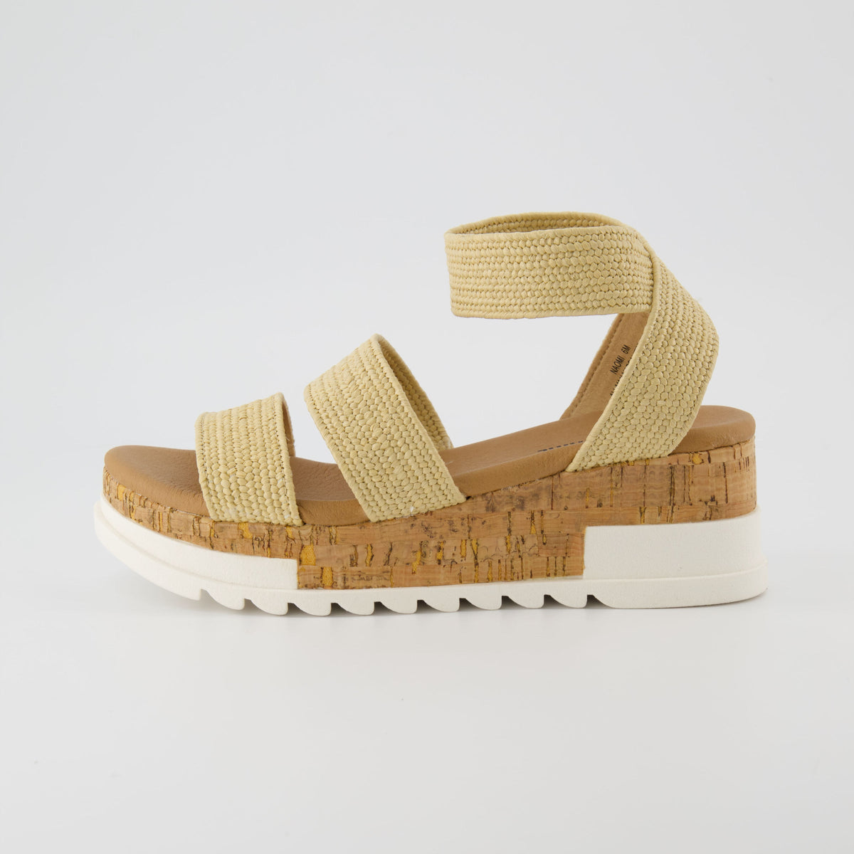 Naomi Stretch Cork Wedge Sandal - view 13