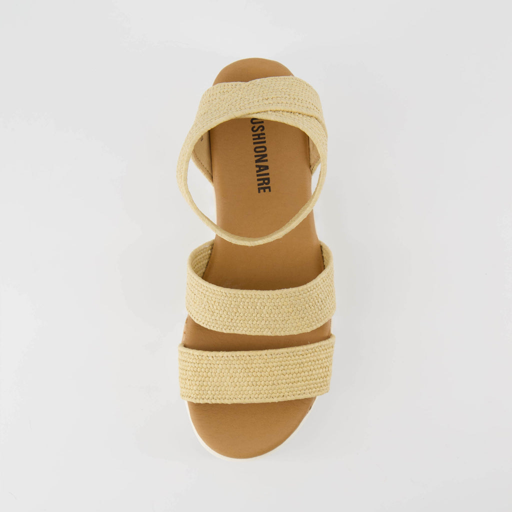 Naomi Stretch Cork Wedge Sandal - view 18