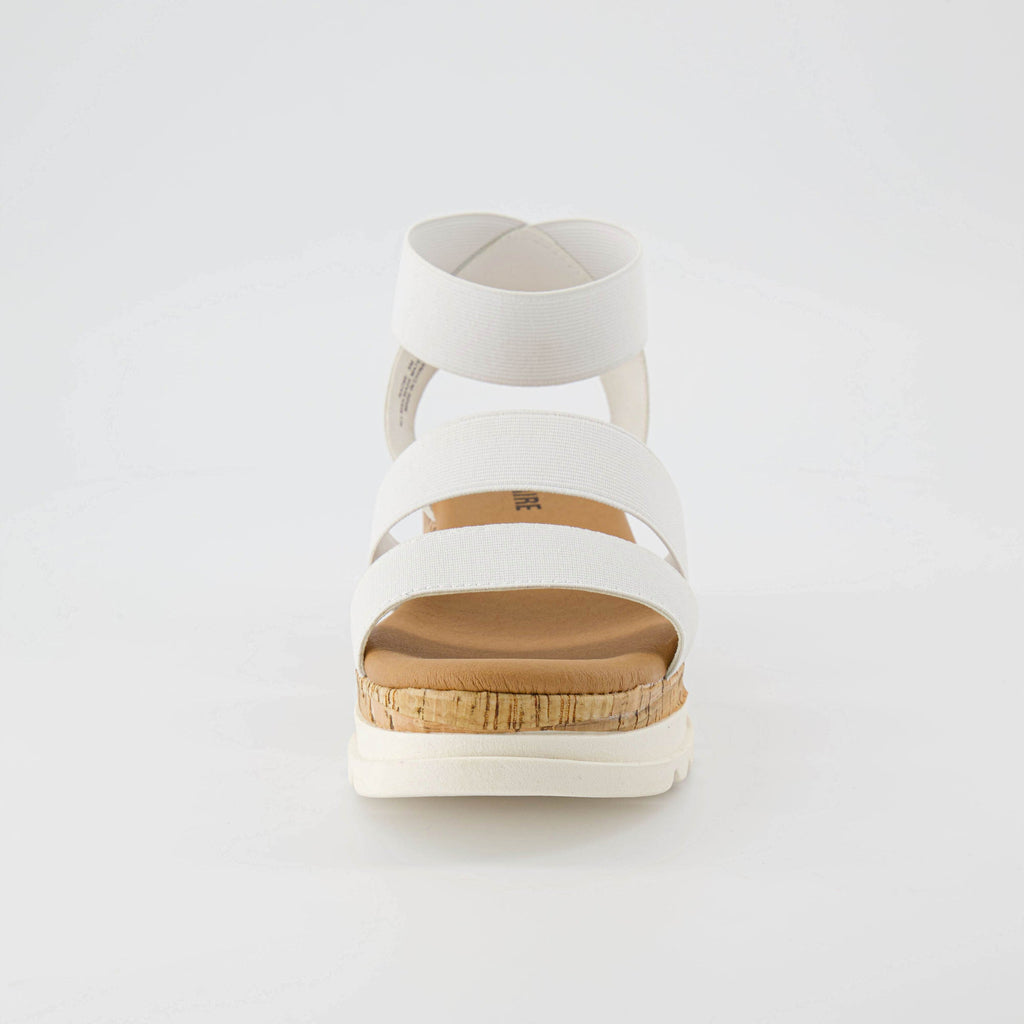 Naomi Stretch Cork Wedge Sandal - view 9