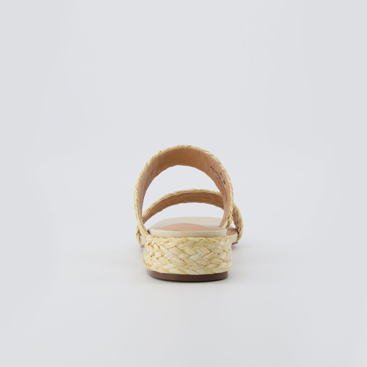 Niki Raffia Block Heel Sandals - view 5