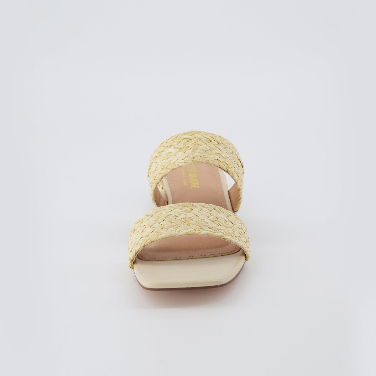 Niki Raffia Block Heel Sandals - view 3