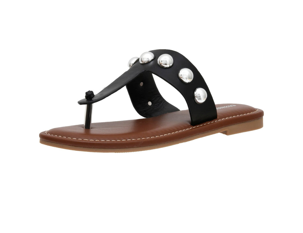 Cindy Studded Thong Sandal - view 2