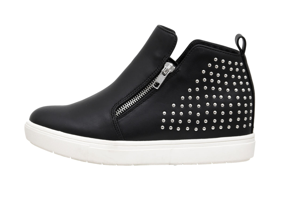 Hollywood Studded Wedge Sneaker - view 1