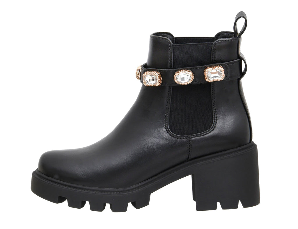 Julie Studded Strap Chelsea Boot - view 1