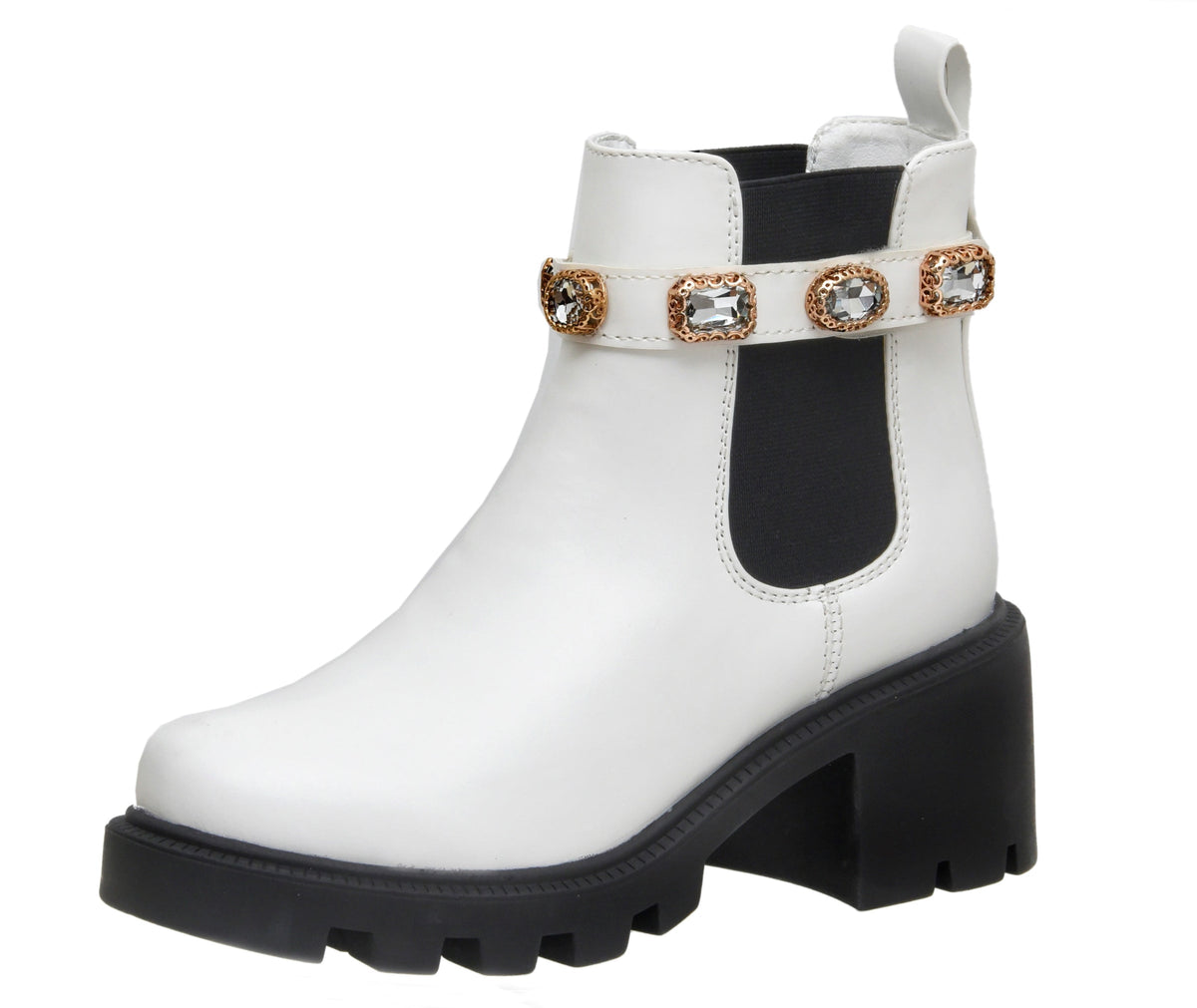 Julie Studded Strap Chelsea Boot - view 7