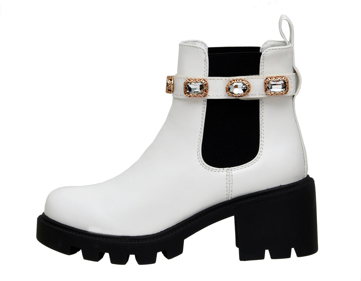 Julie Studded Strap Chelsea Boot - view 6