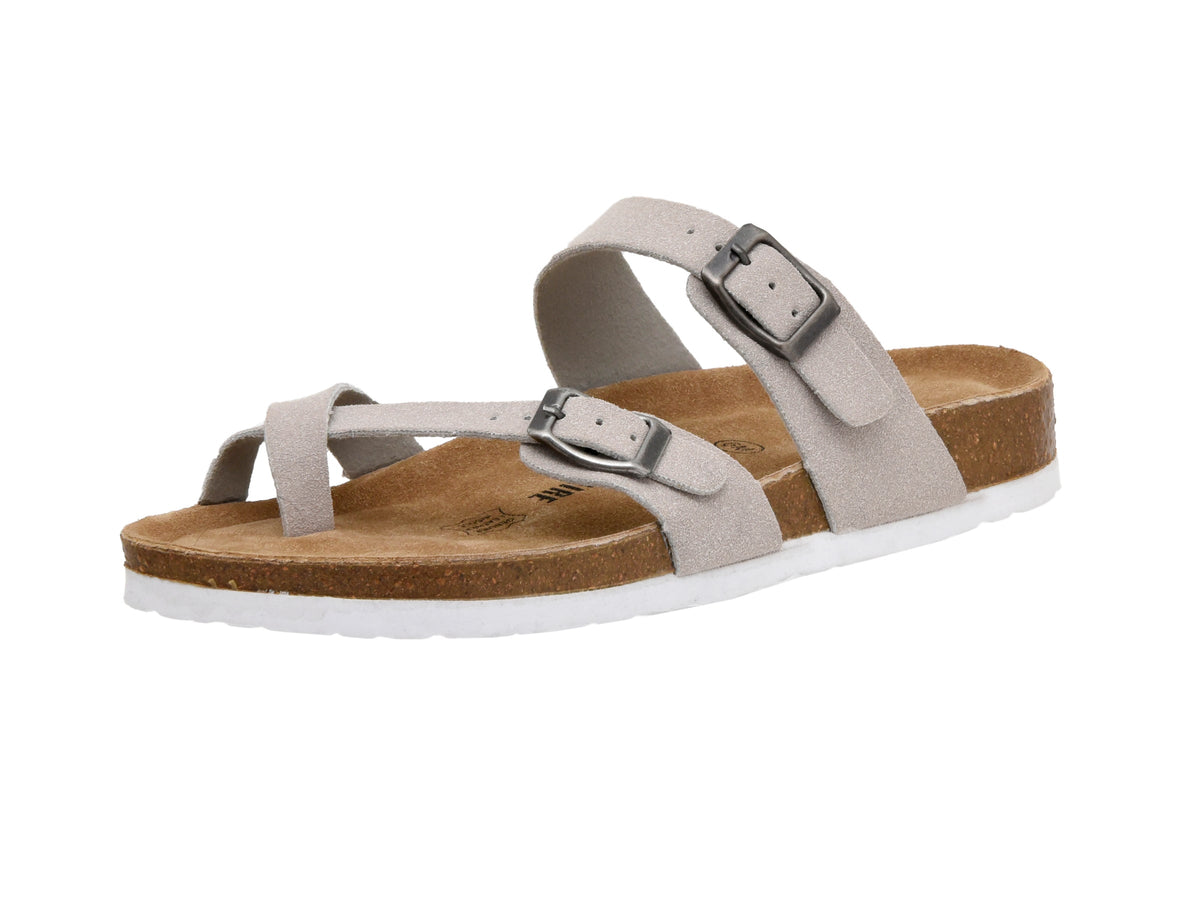 Luna Cork Footbed Sandal Suedes - view 19