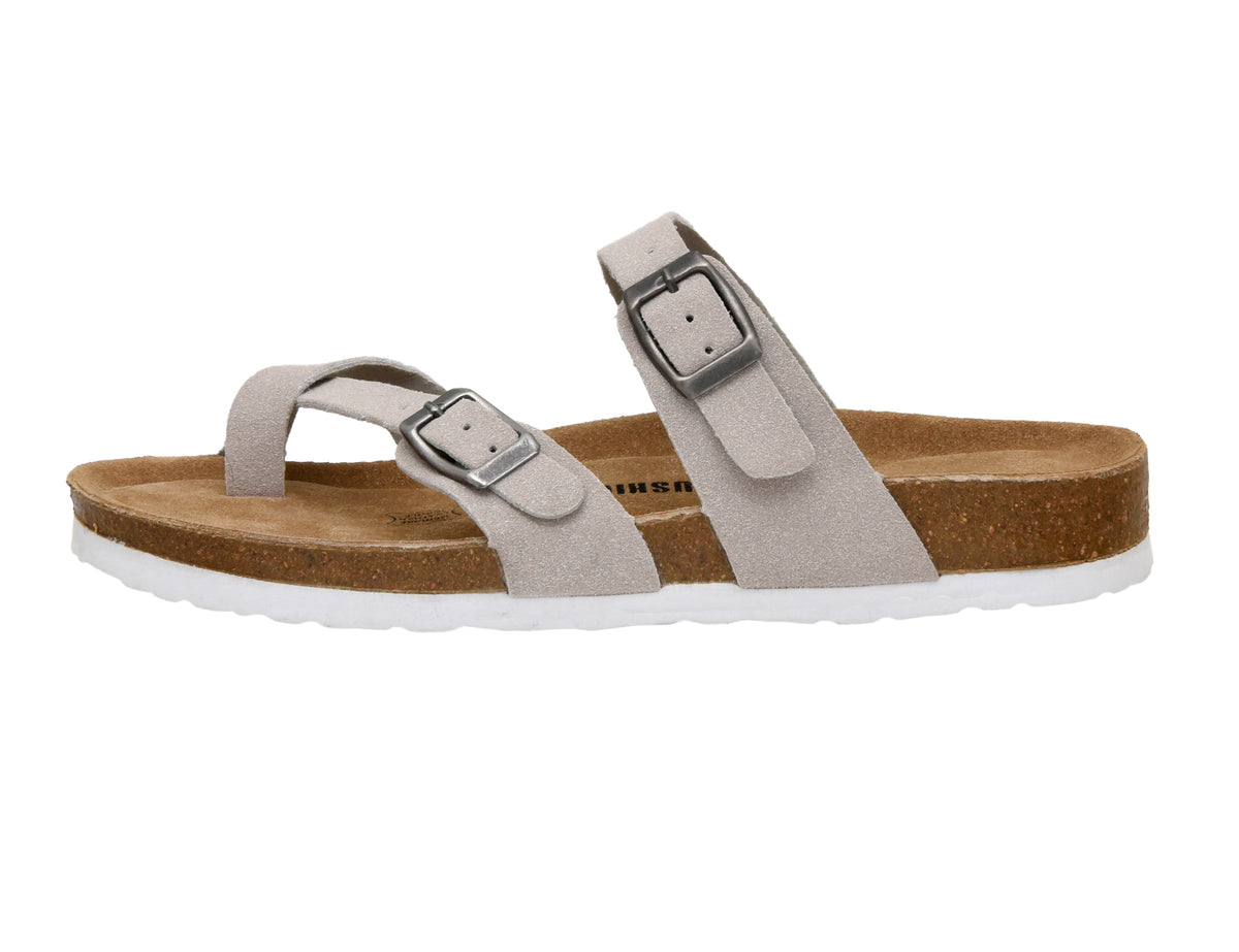 Luna Cork Footbed Sandal Suedes - view 18