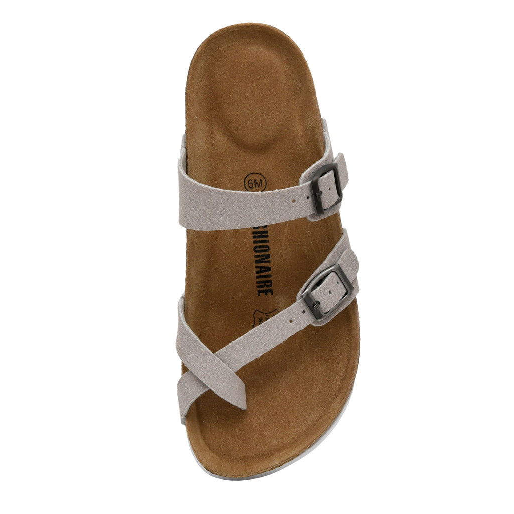 Luna Cork Footbed Sandal Suedes - view 22