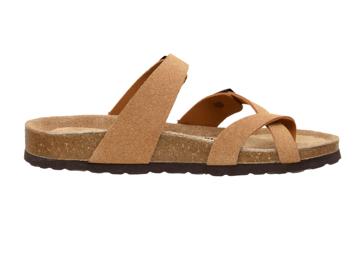 Luna Cork Footbed Sandal Suedes - view 26