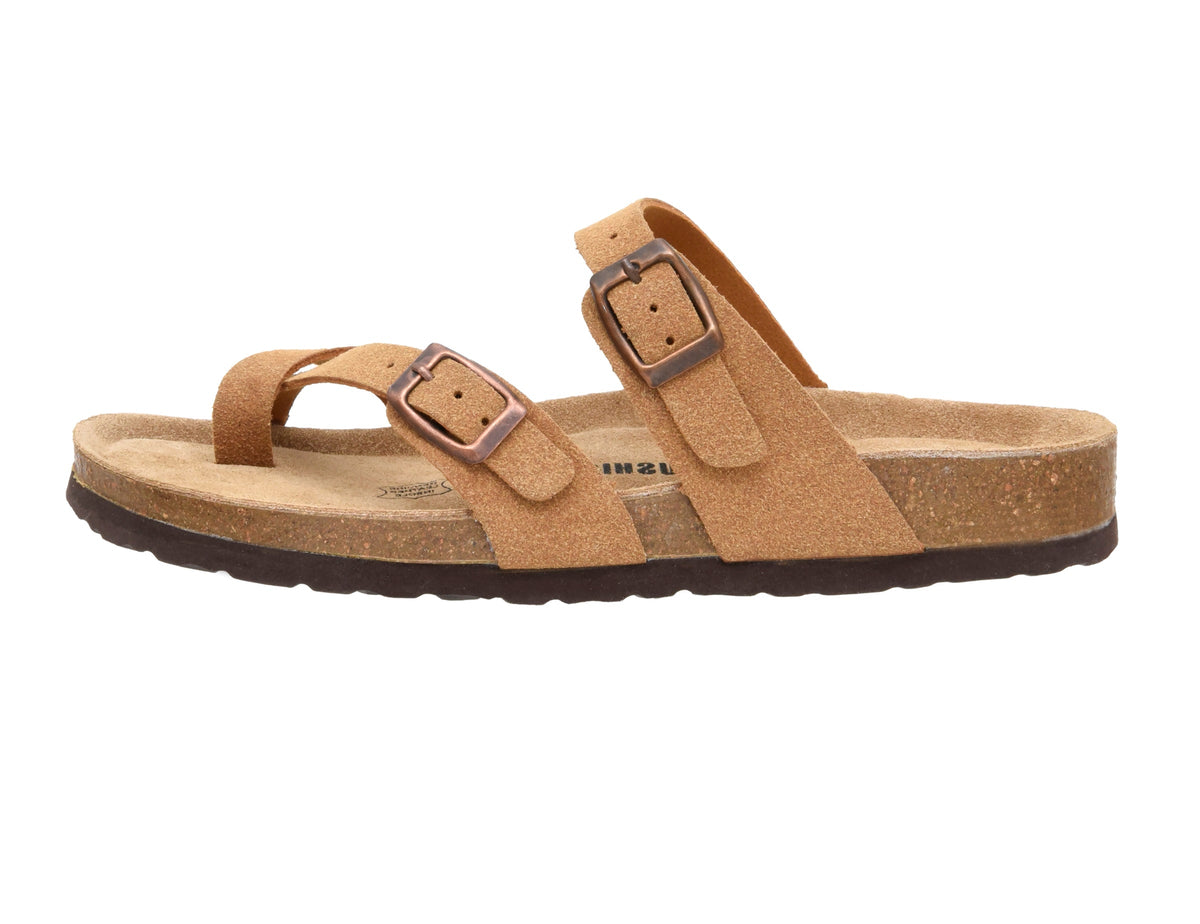 Luna Cork Footbed Sandal Suedes - view 23