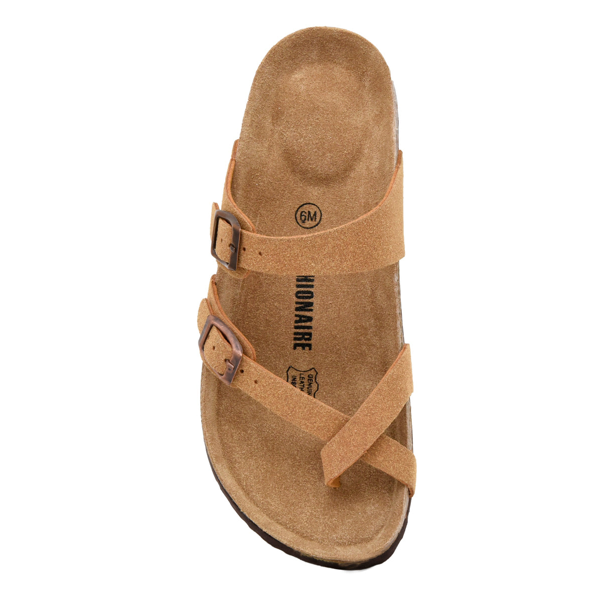 Luna Cork Footbed Sandal Suedes - view 27