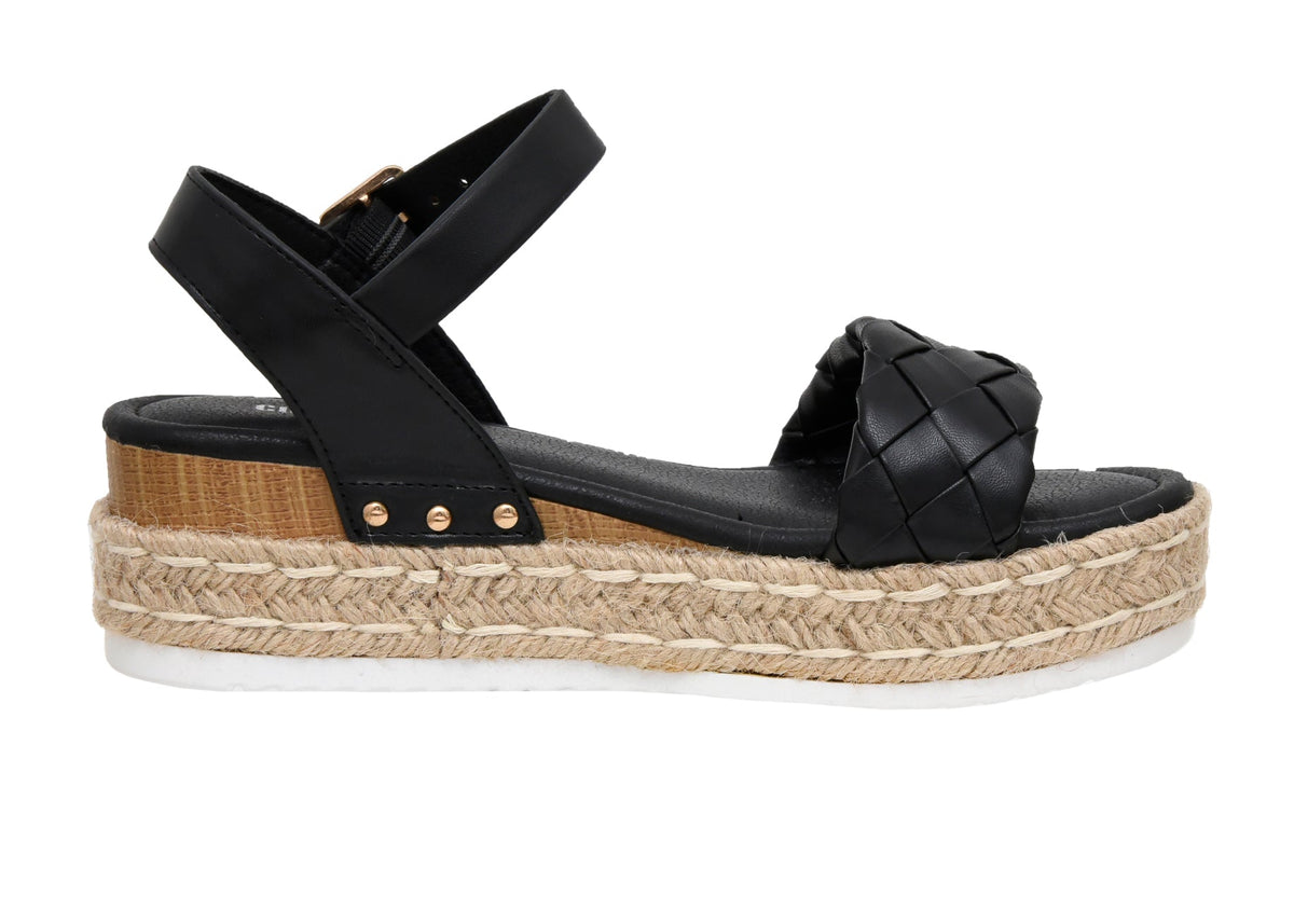 Mae Woven Espadrille Wedge Sandal - view 4