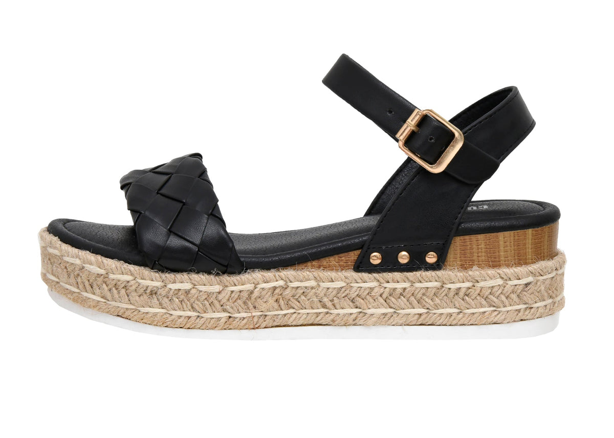 Mae Woven Espadrille Wedge Sandal - view 1