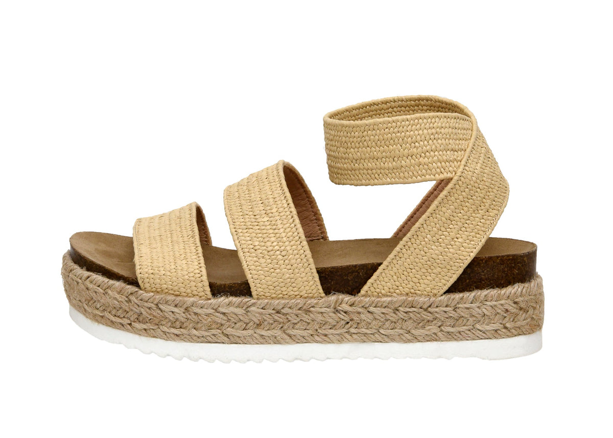 Mandy Stretch Platform Sandal - view 25