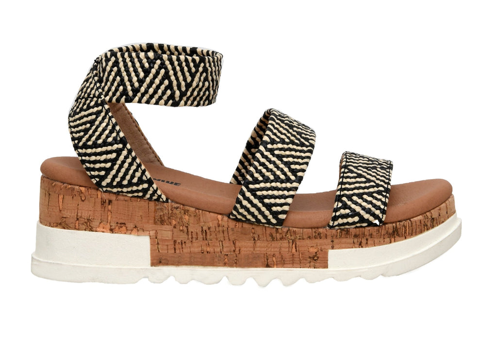 Naomi Stretch Cork Wedge Sandal - view 22