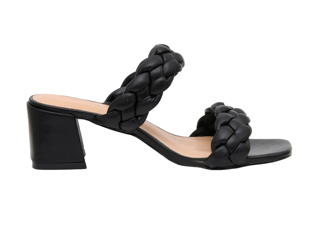 Onyx Braided Heel Sandal - view 29