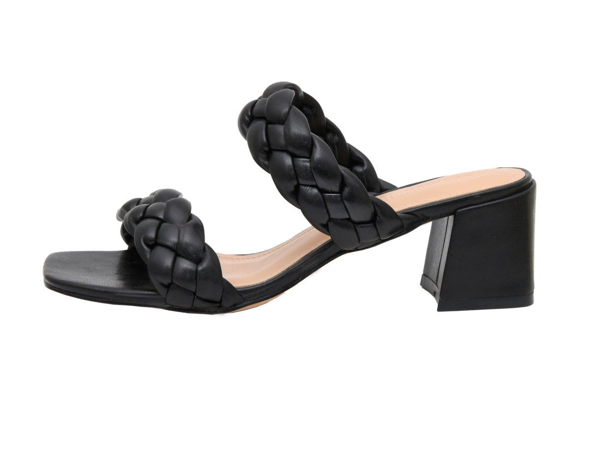 Onyx Braided Heel Sandal - view 26