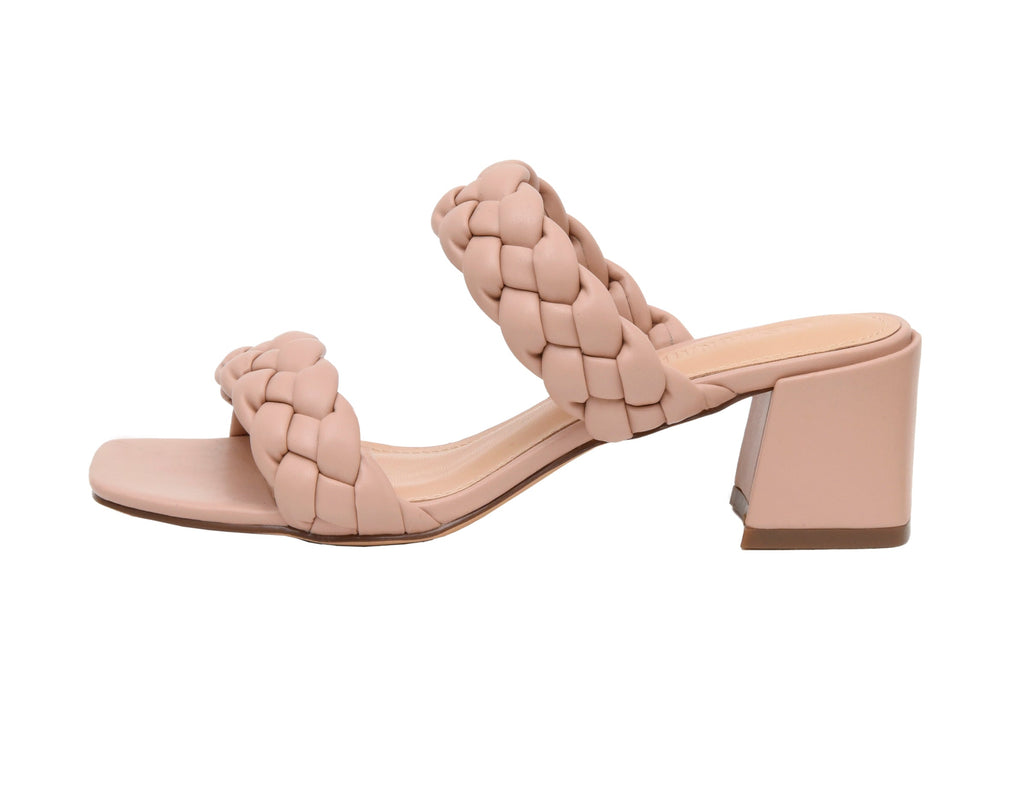 Onyx Braided Heel Sandal - view 1