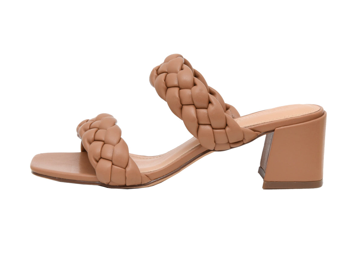 Onyx Braided Heel Sandal - view 6