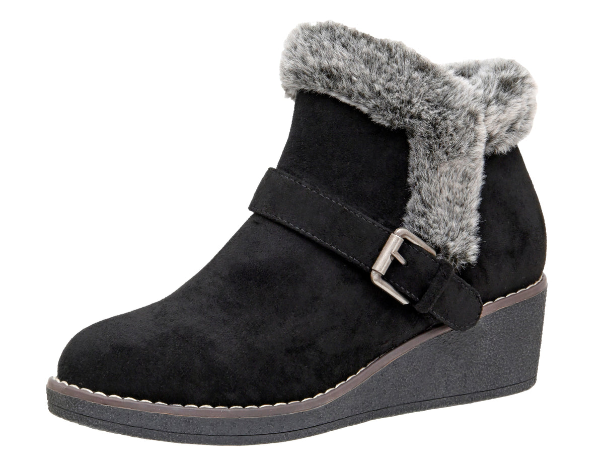 Rhodes Cozy Wedge Bootie - view 2