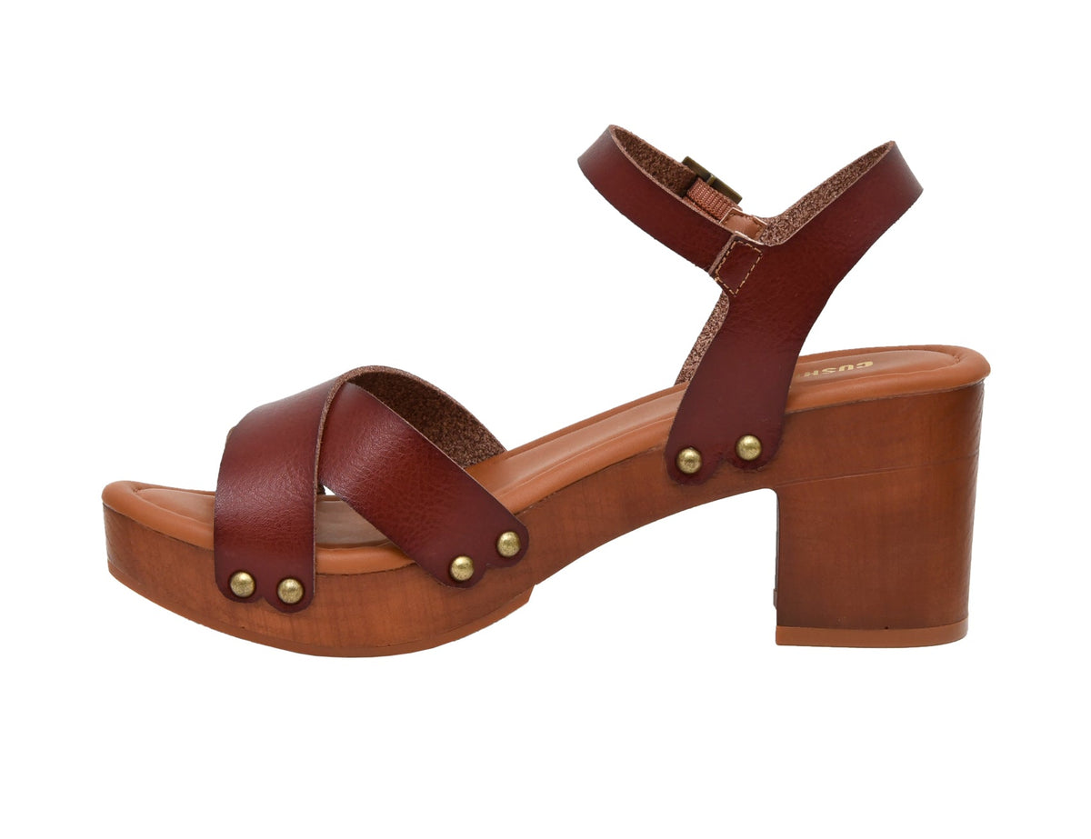 Slate Faux Wood Sandals - view 13
