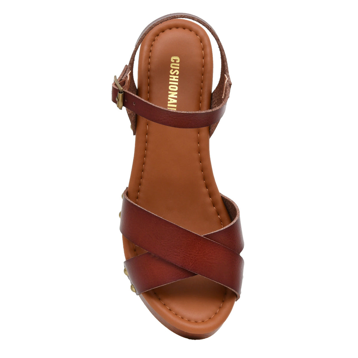 Slate Faux Wood Sandals - view 17