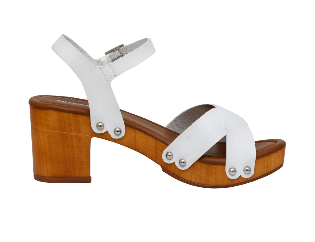 Slate Faux Wood Sandals - view 21