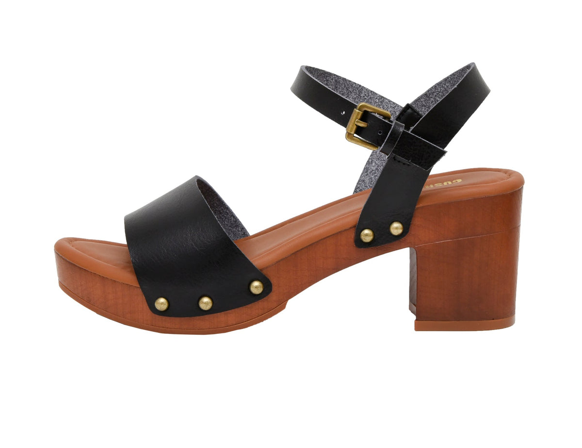 Sloan Faux Wood Sandals - view 13