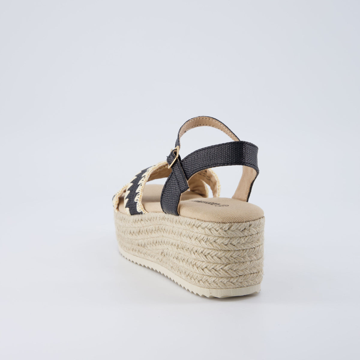 Ola Raffia Platform Sandals - view 5