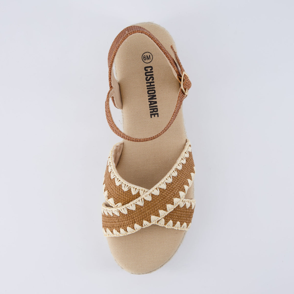 Ola Raffia Platform Sandals - view 15