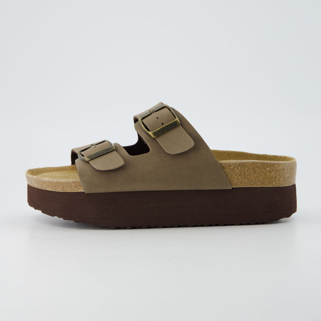 Plane Platform Footbed Sandal - view 1