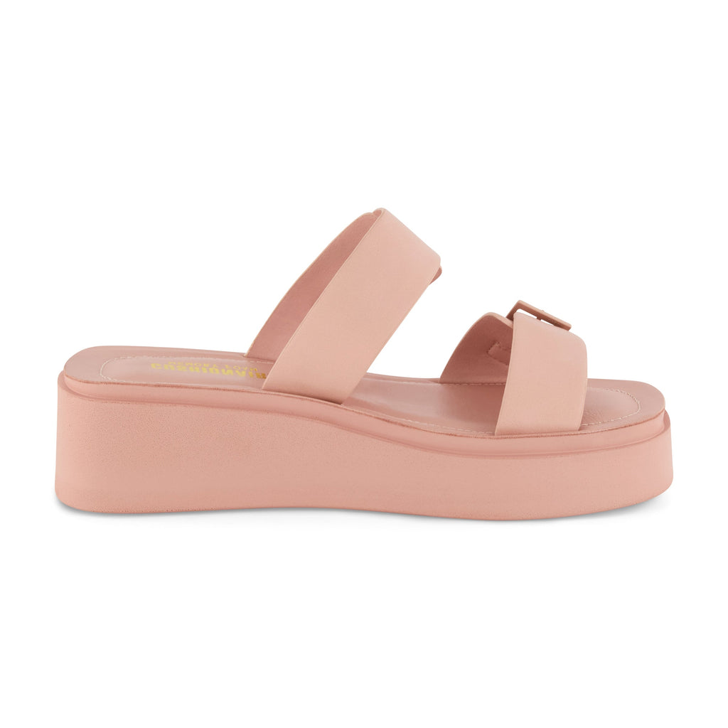 Planet Two Band Platform Sandal - view 4