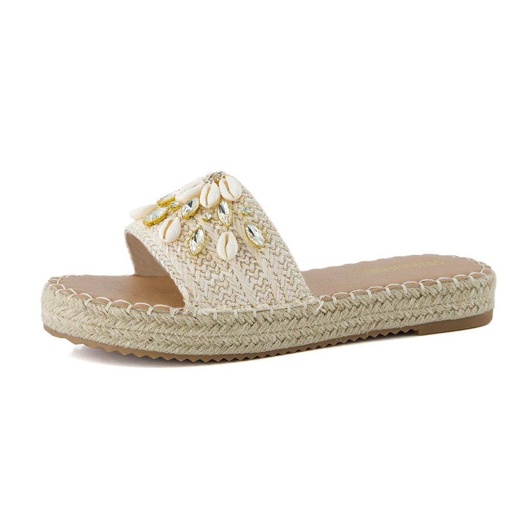 Playa Espadrille Slide Sandals - view 3