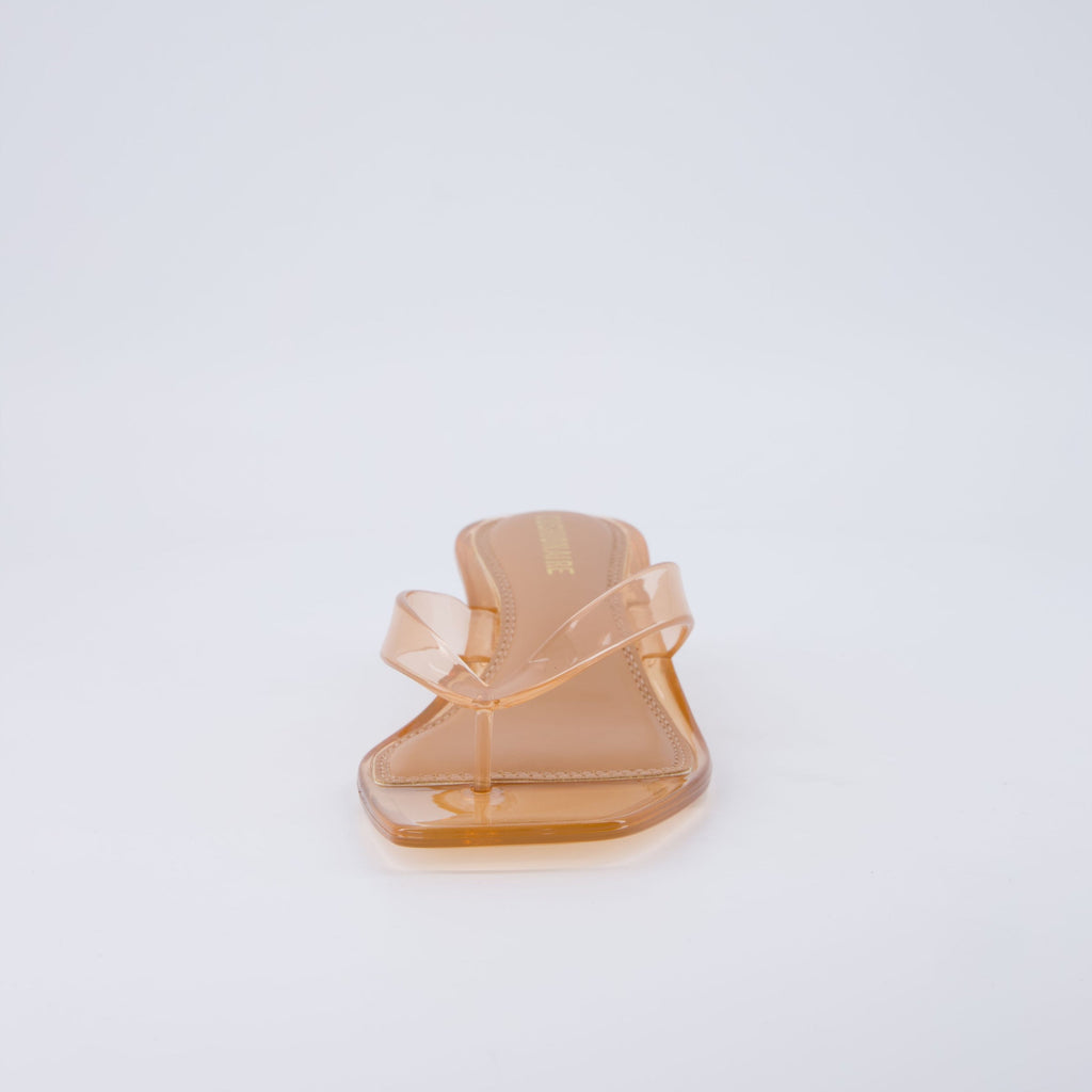 Riot Jelly Thong Kitten Heels - view 13