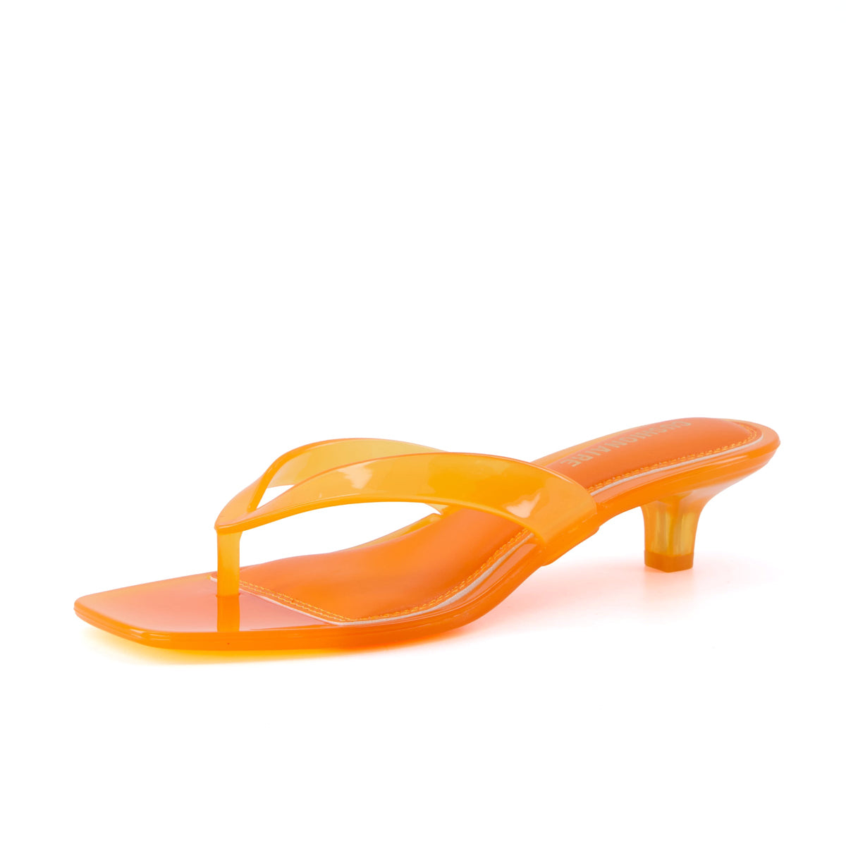 Riot Jelly Thong Kitten Heels - view 22