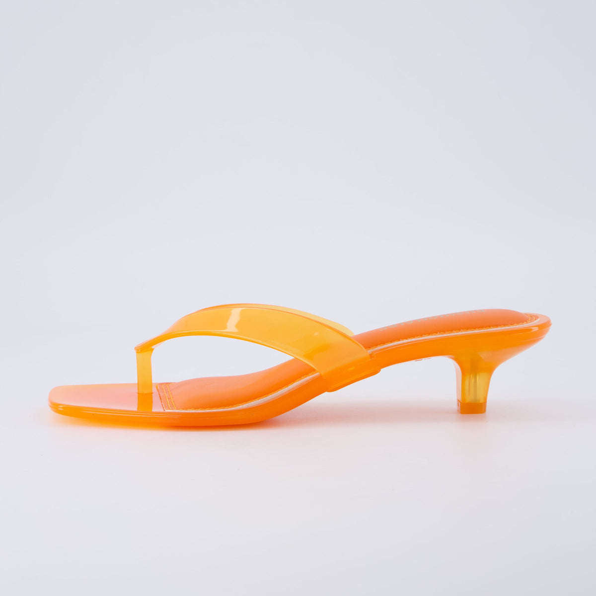 Riot Jelly Thong Kitten Heels - view 21