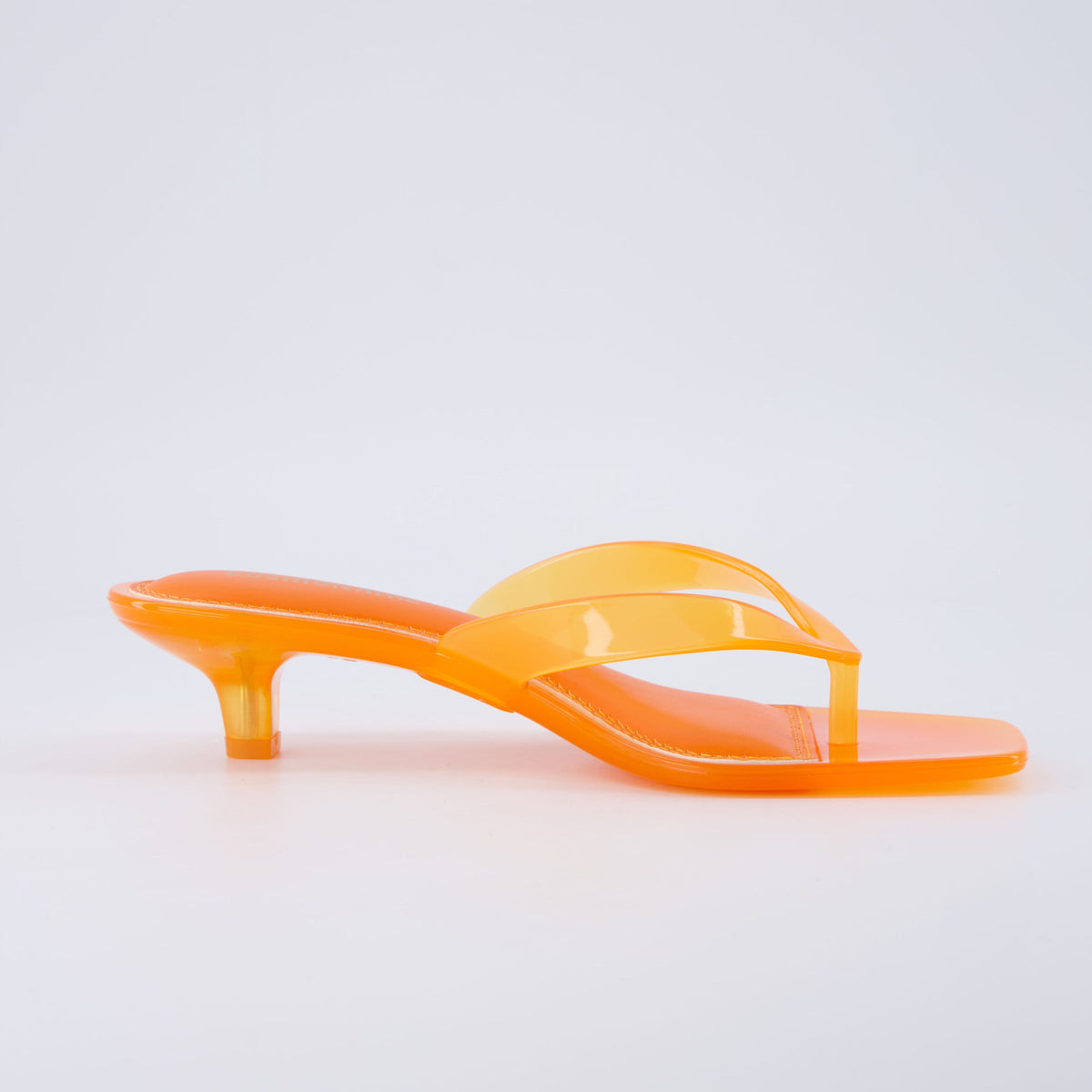 Riot Jelly Thong Kitten Heels - view 24