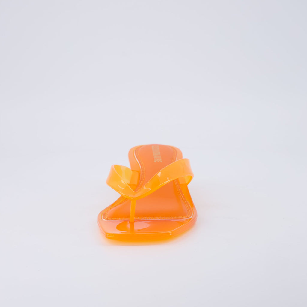 Riot Jelly Thong Kitten Heels - view 23