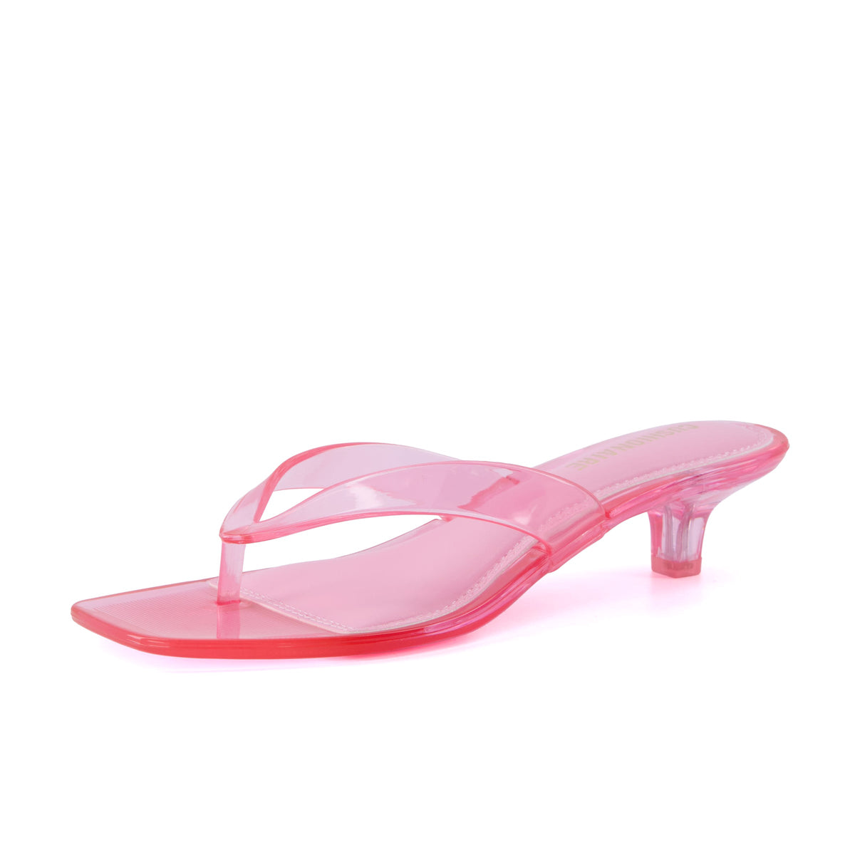 Riot Jelly Thong Kitten Heels - view 32