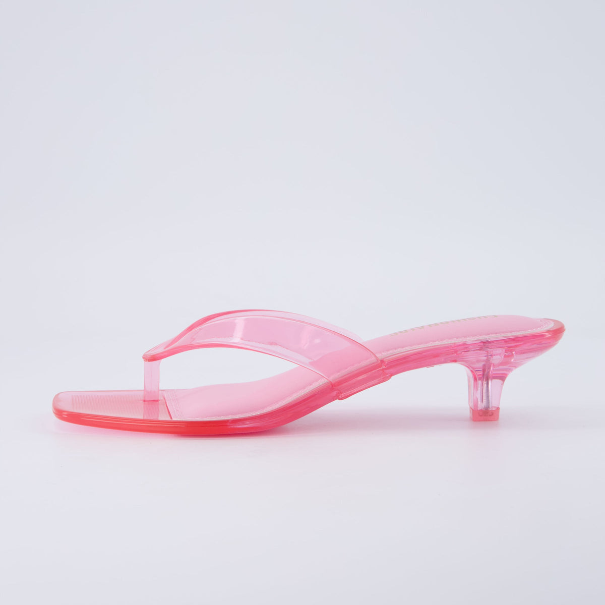 Riot Jelly Thong Kitten Heels - view 31