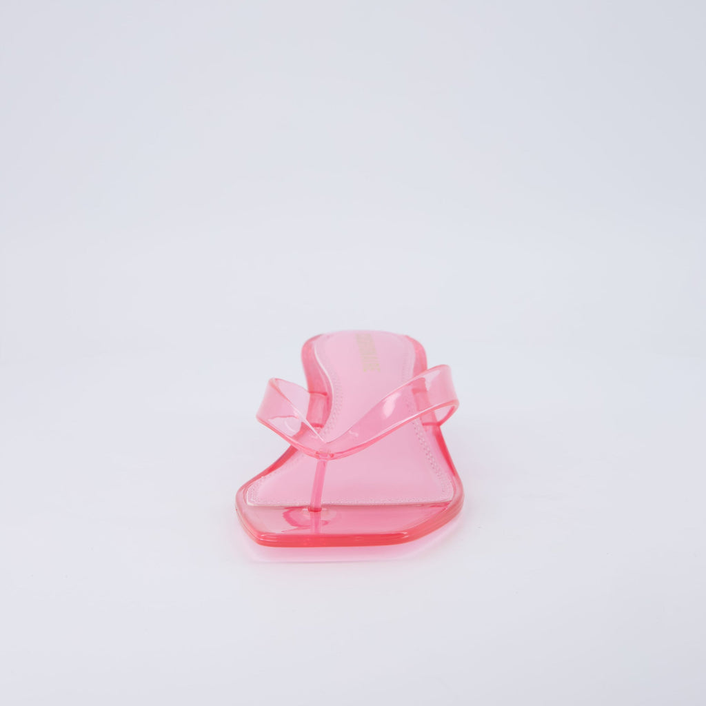Riot Jelly Thong Kitten Heels - view 33