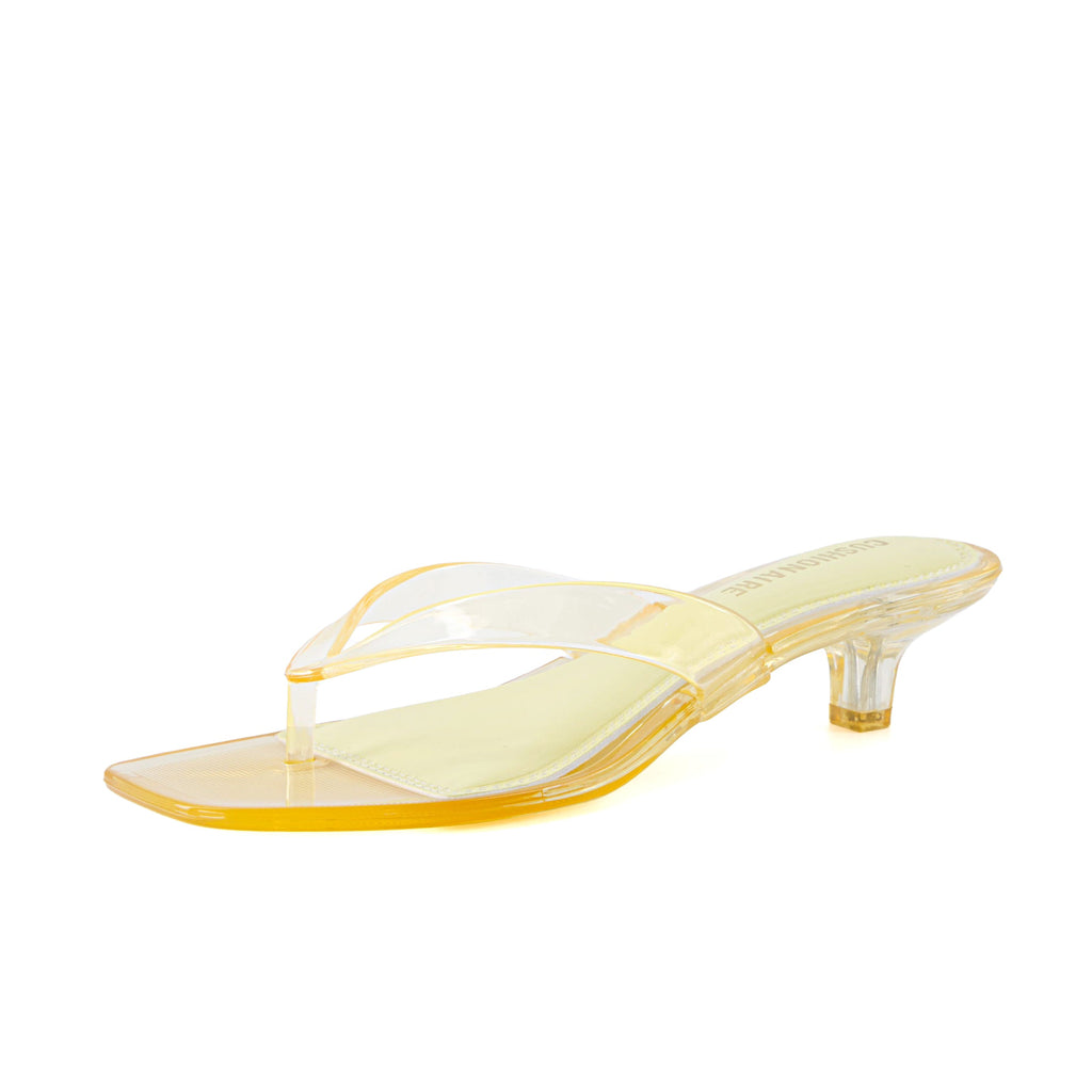 Riot Jelly Thong Kitten Heels - view 72