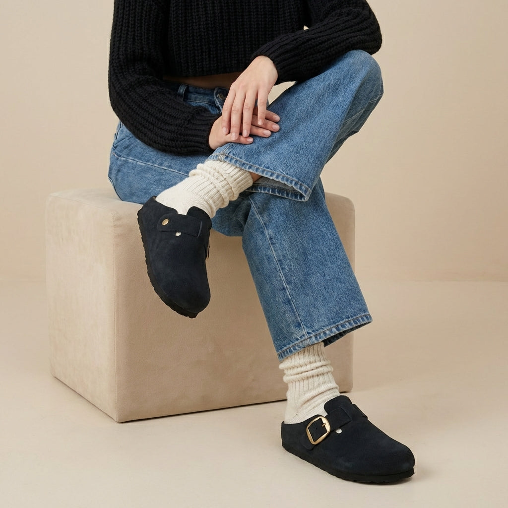Rusty Leather Clogs - view 21