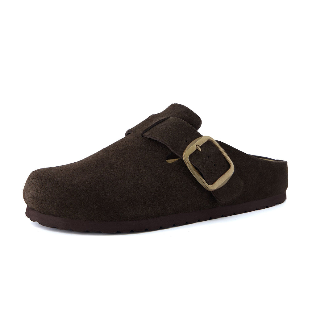 Rusty Leather Clogs - view 25