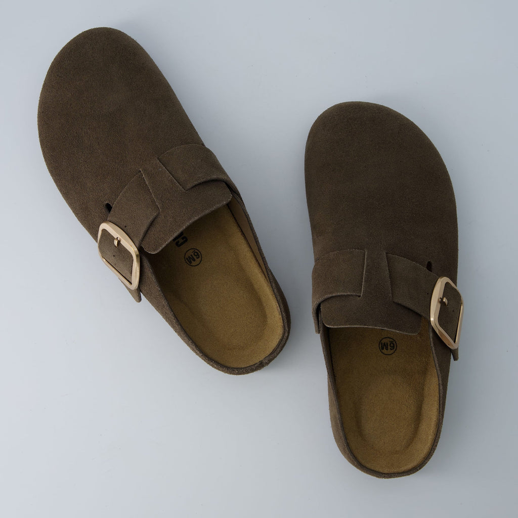 Rusty Leather Clogs - view 40